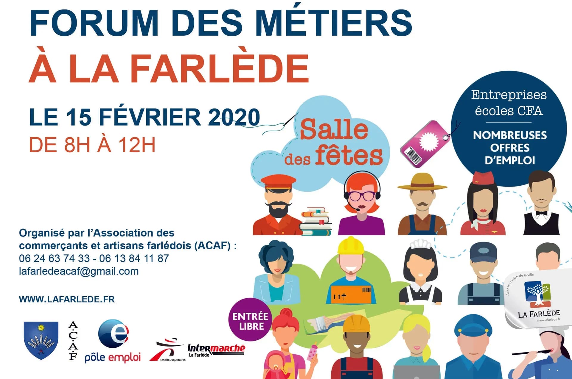 Le 15 février, rendez-vous au Forum des métiers