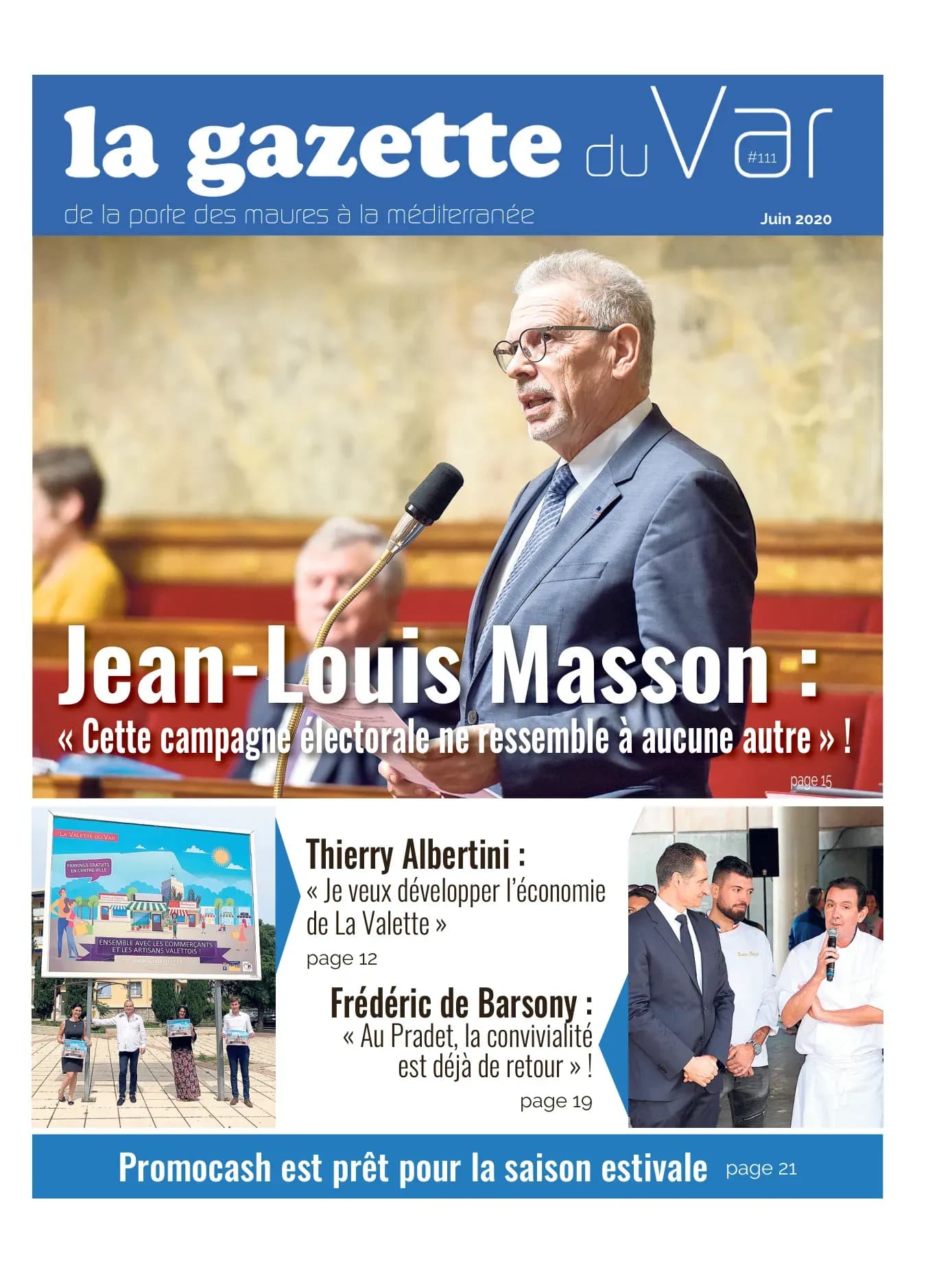 Couverture N°111 — La Gazette du Var