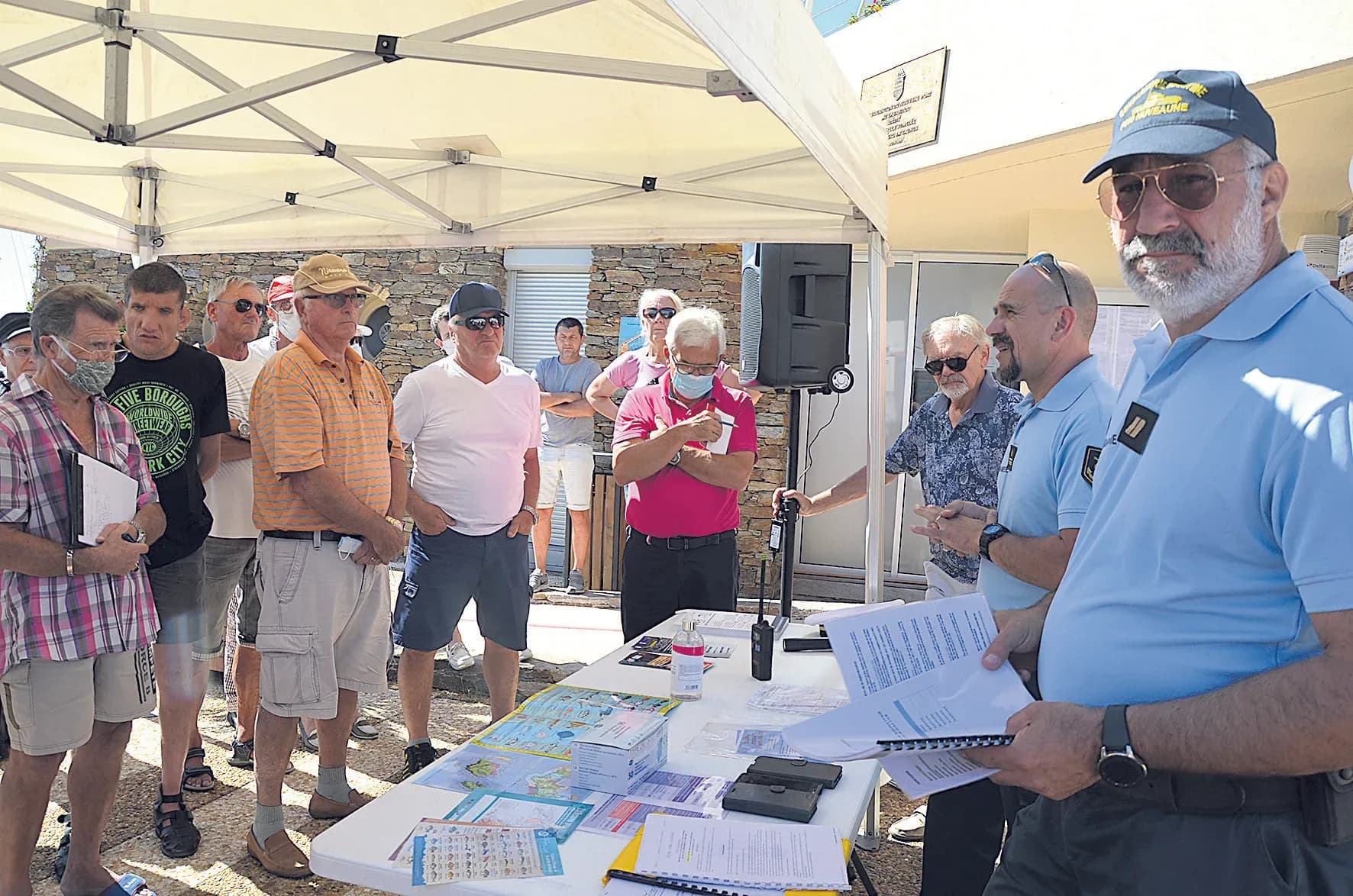 Les gendarmes sensibilisent les plaisanciers aux dangers de la mer