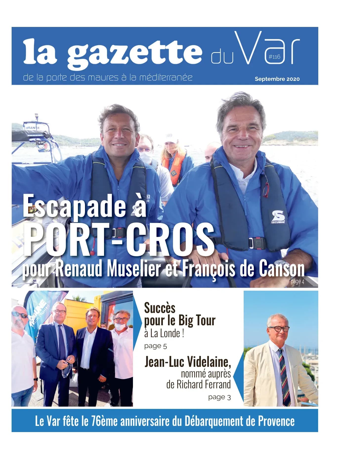 Couverture N°116 — La Gazette du Var