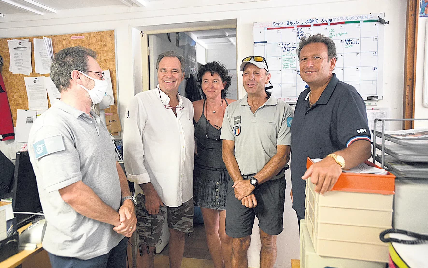 Escapade à Port-Cros pour Renaud Muselier et François de Canson