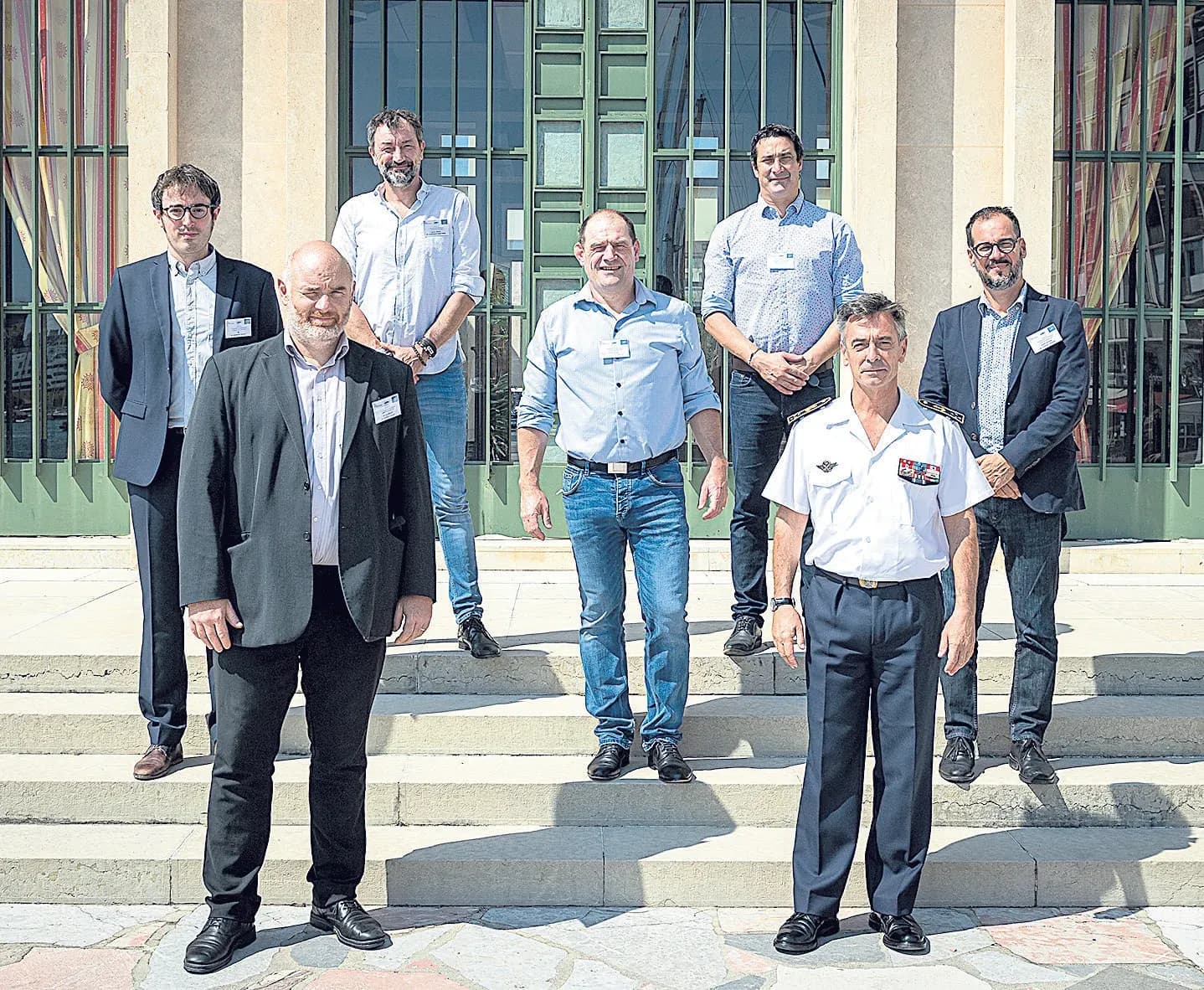 Une réunion d’avancement à la préfecture maritime