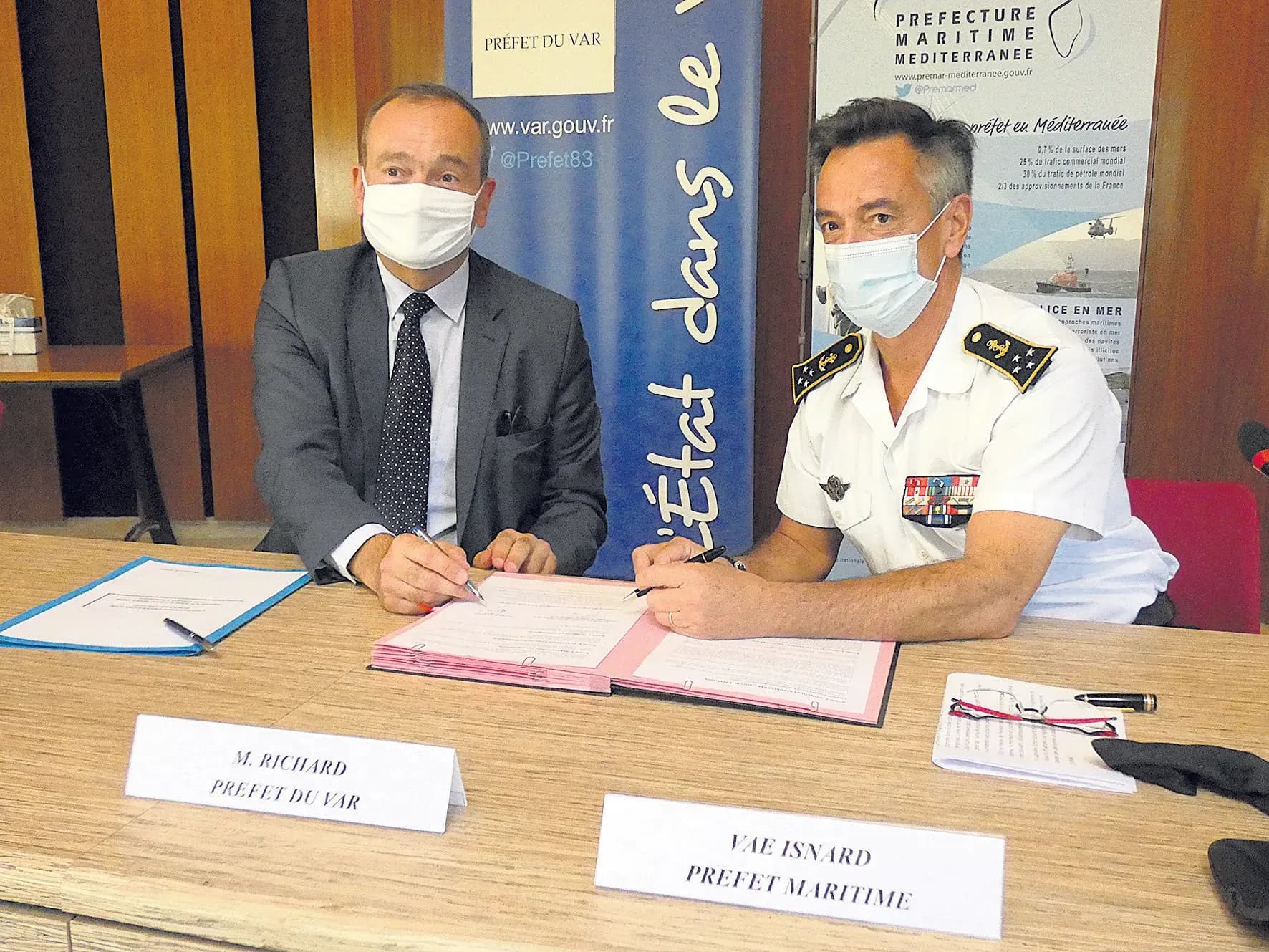 Une convention pour contrer le terrorisme dans la rade