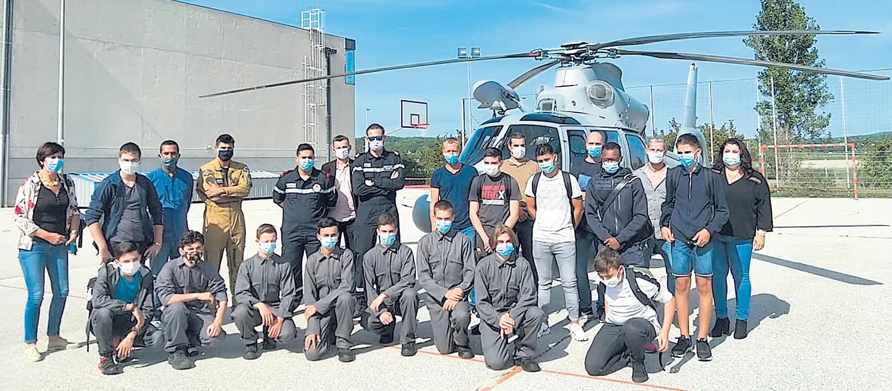La flottille 36F, partenaire d’une classe de Défense de Sécurité Globale (CDSG)
