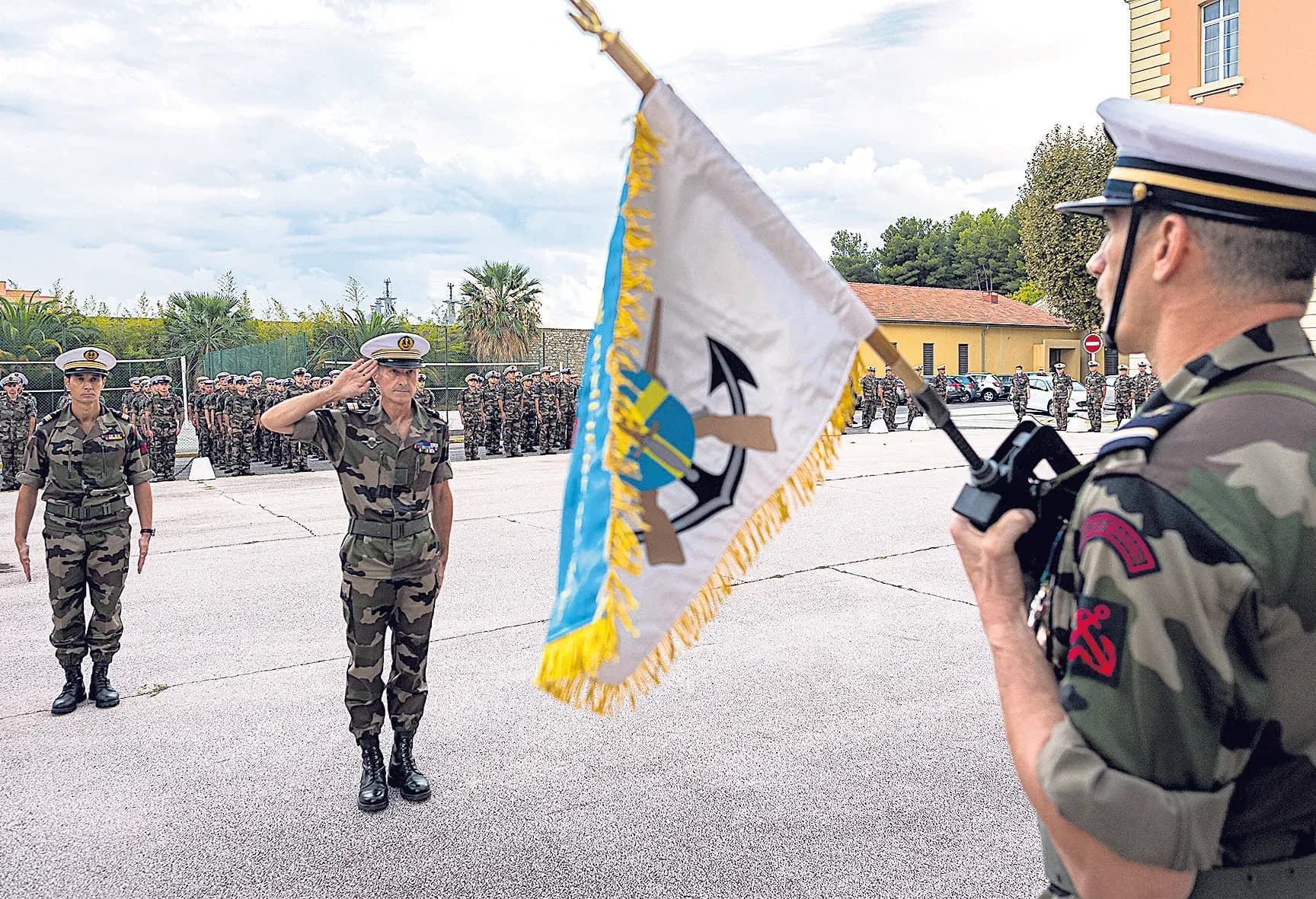 Démarche mémorielle pour le Bataillon de fusiliers marins Détroyat