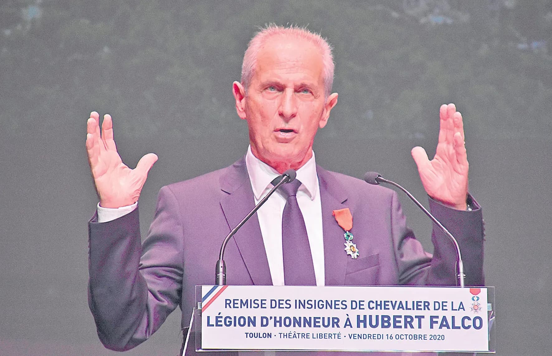 Hubert Falco ne connaît pas le mot retraite !