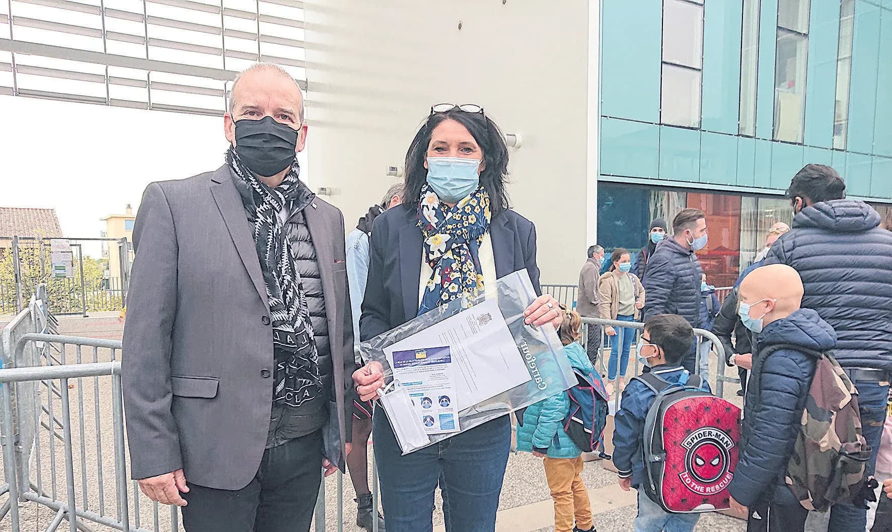 Des masques pour tous les élèves des écoles primaires