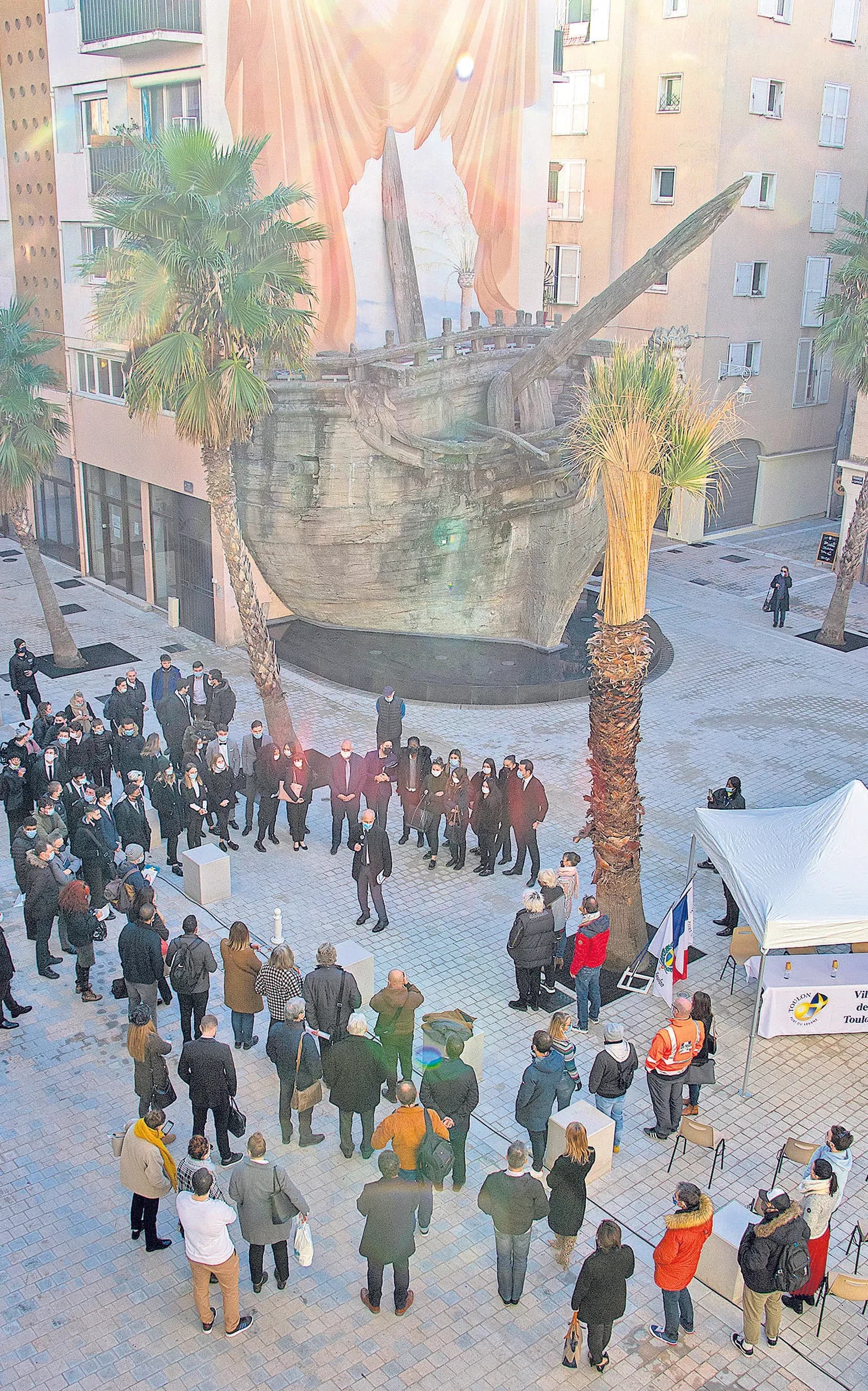 La nouvelle vie de la place Vatel embellie