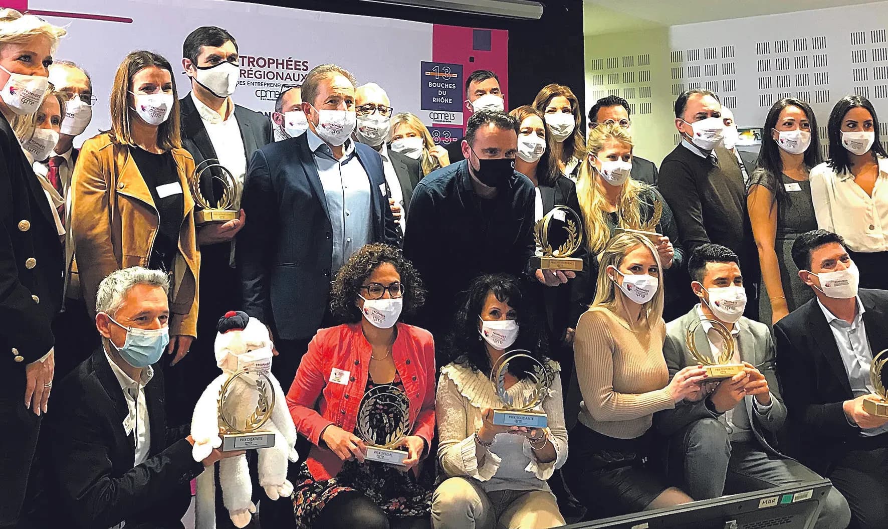 Trophées régionaux des Entrepreneurs Positifs, Marin Malin (Var), distingué