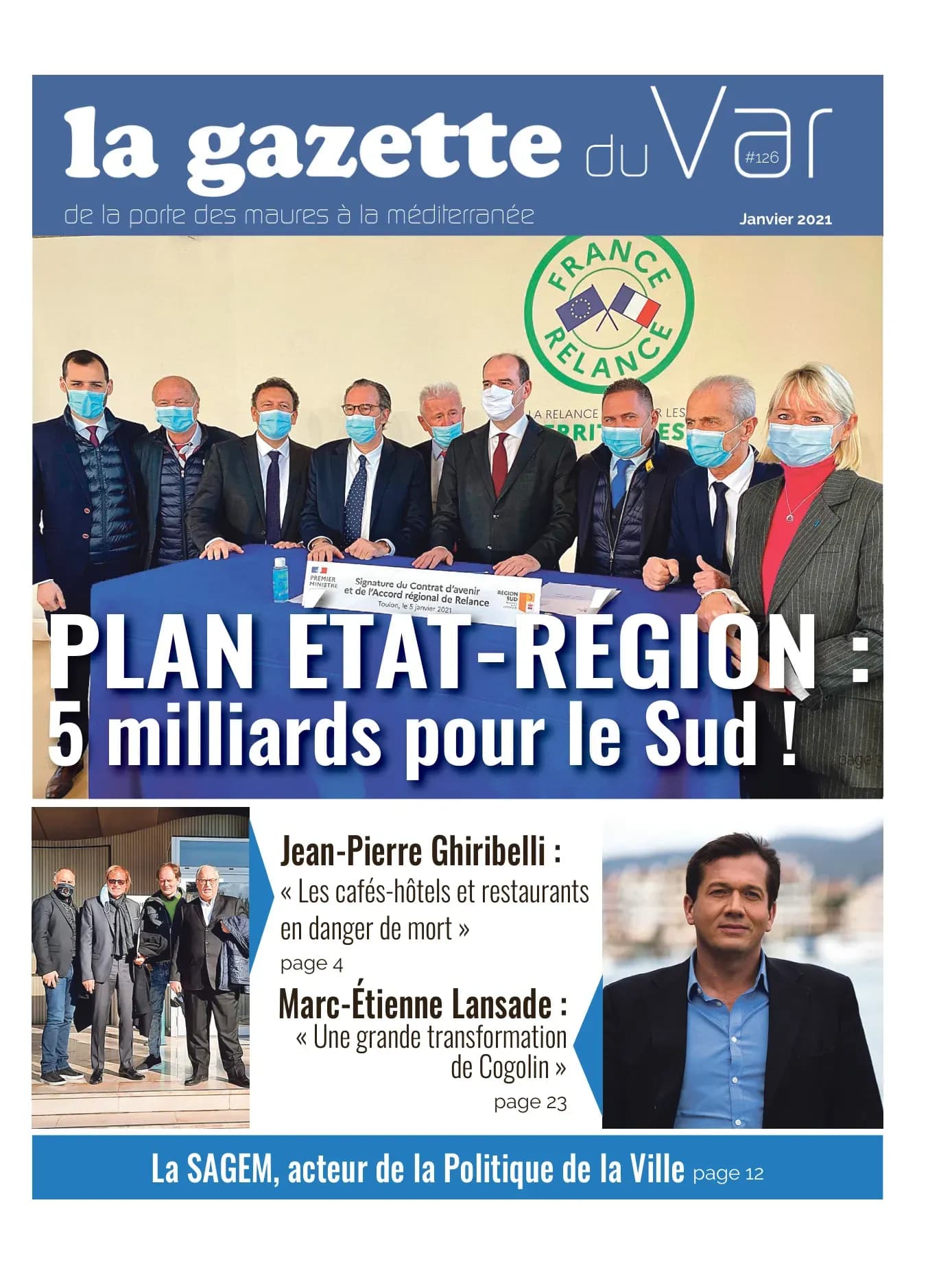Couverture N°126 — La Gazette du Var