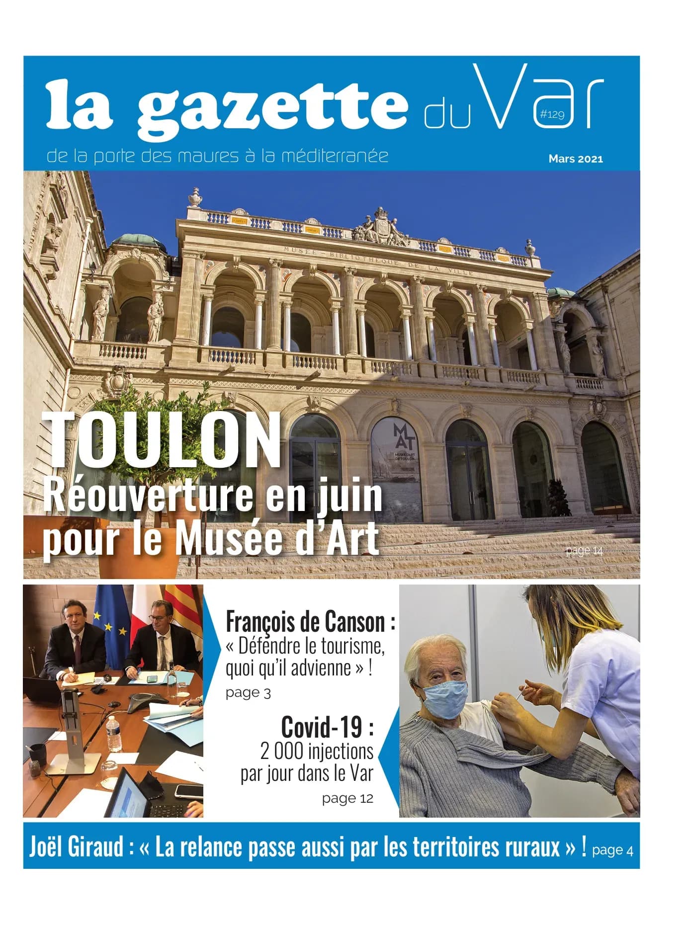 Couverture N°129 — La Gazette du Var
