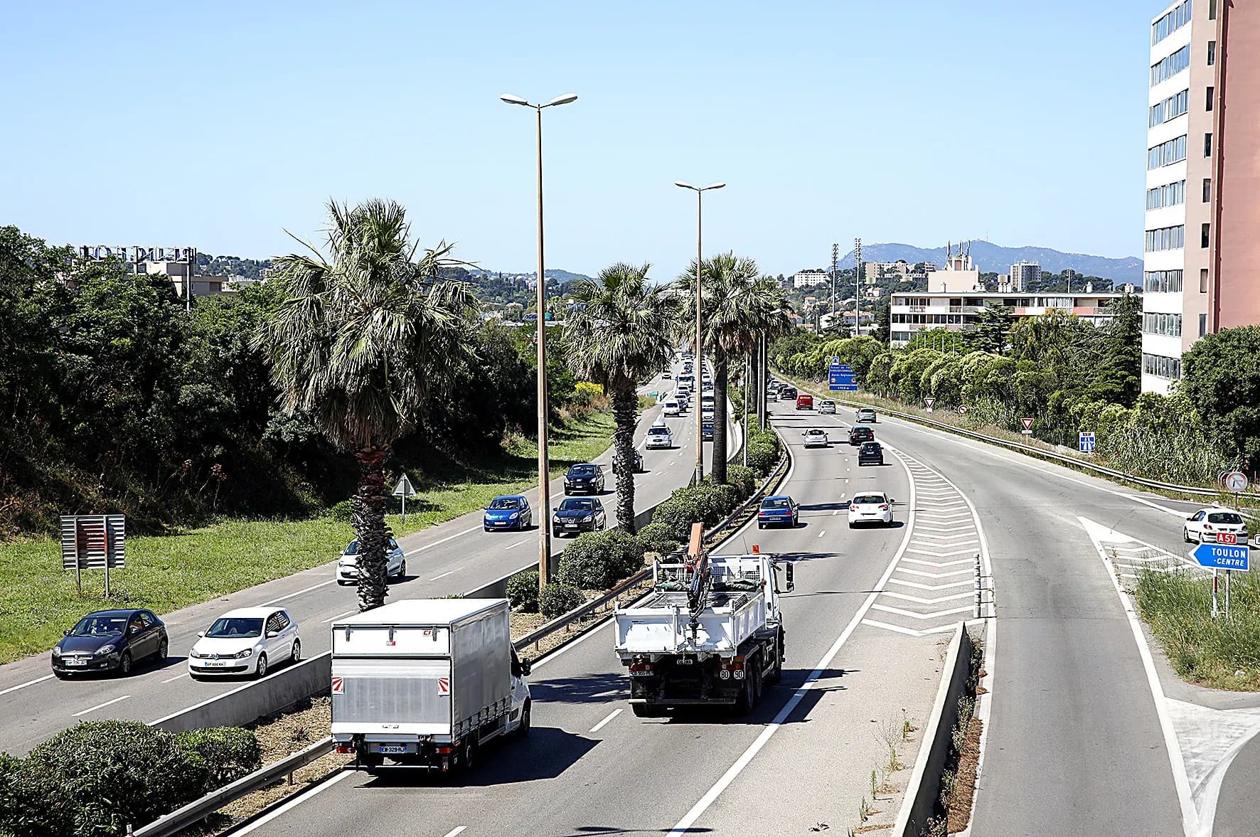 Élargissement de l’A57, la dernière ligne droite !