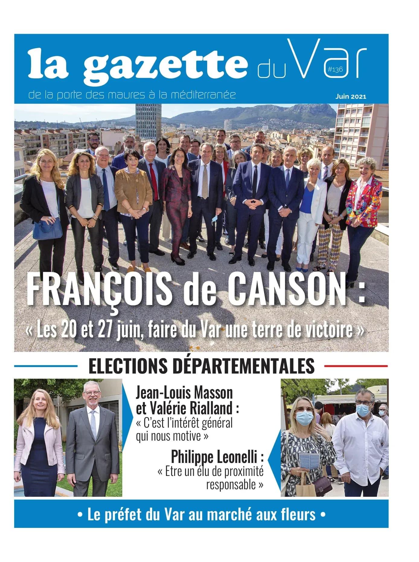 Couverture N°136 — La Gazette du Var