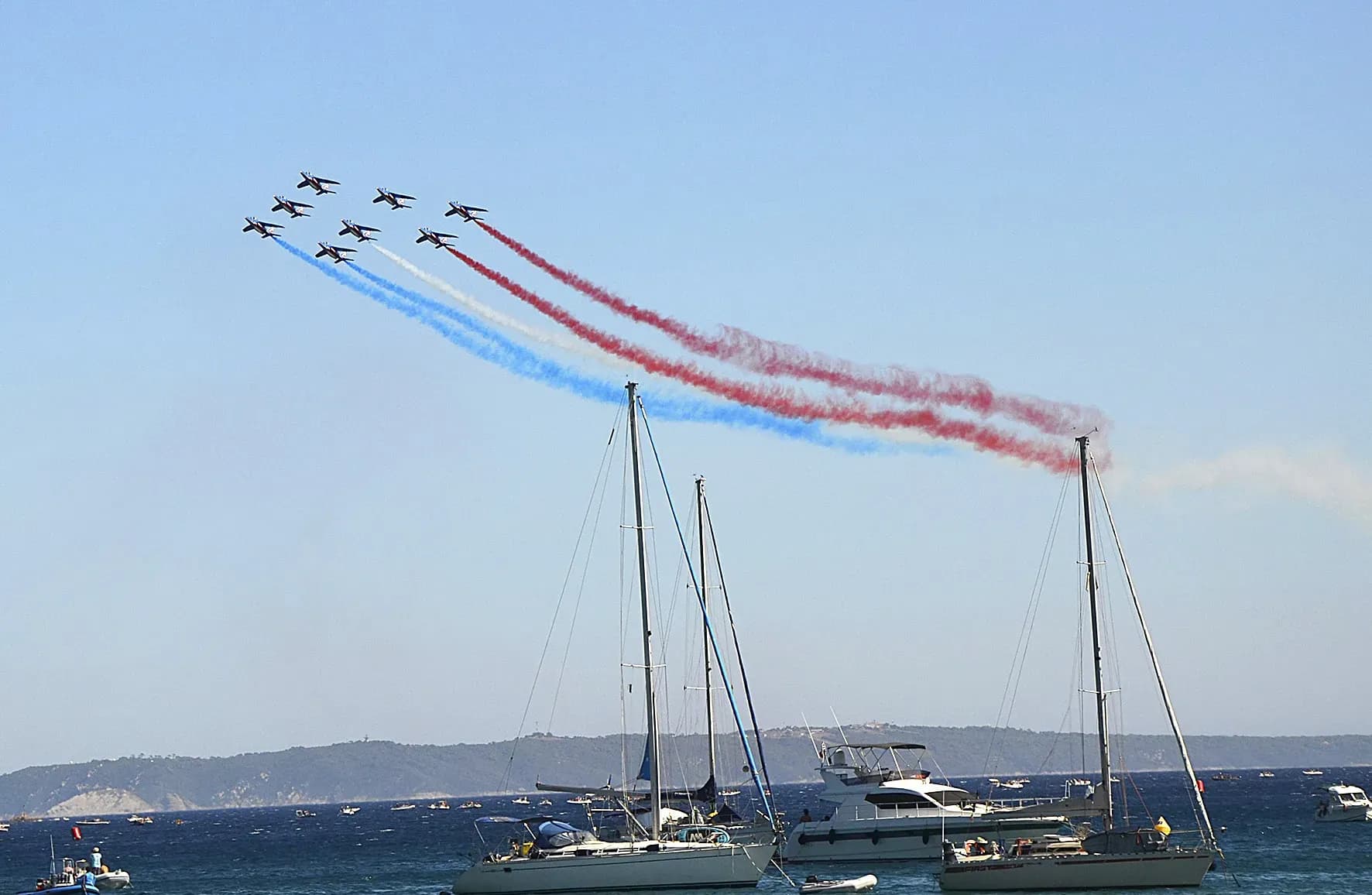 Avec la patrouille de France, le littoral affiche complet !