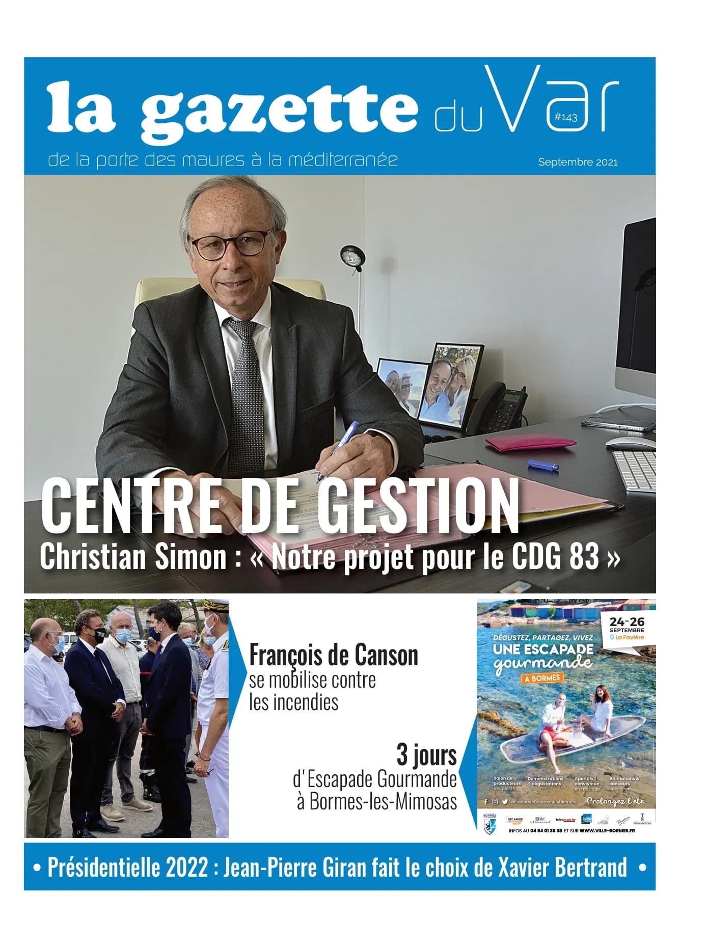 Couverture N°143 — La Gazette du Var