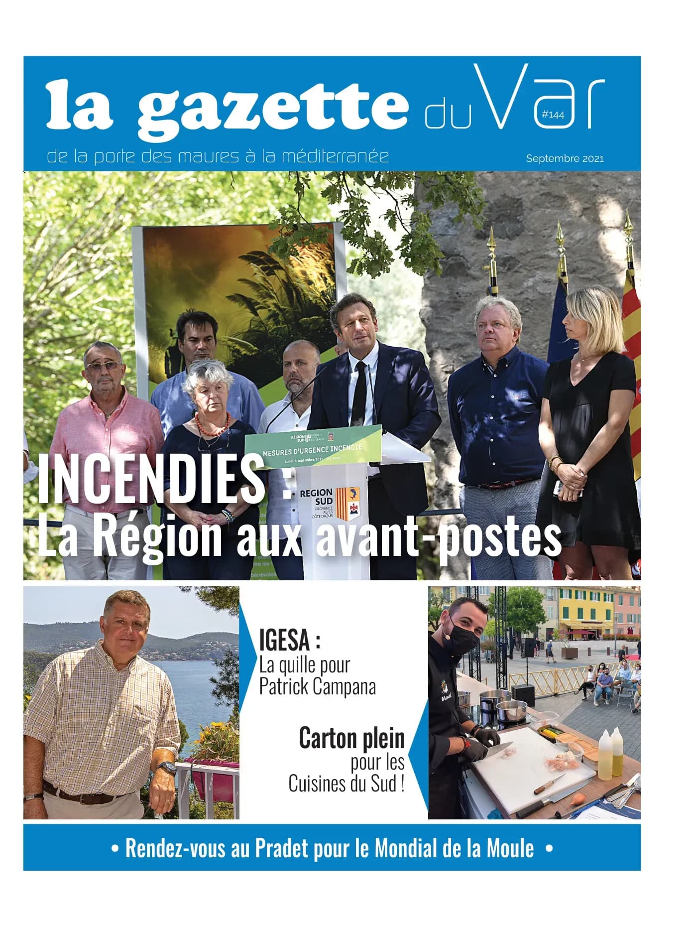 Couverture N°144 — La Gazette du Var