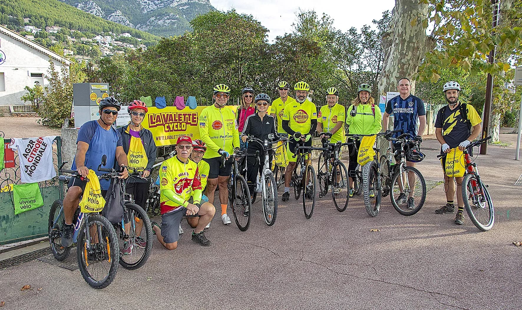 Rassemblement Vivons Vélo avec La Valette Cyclo