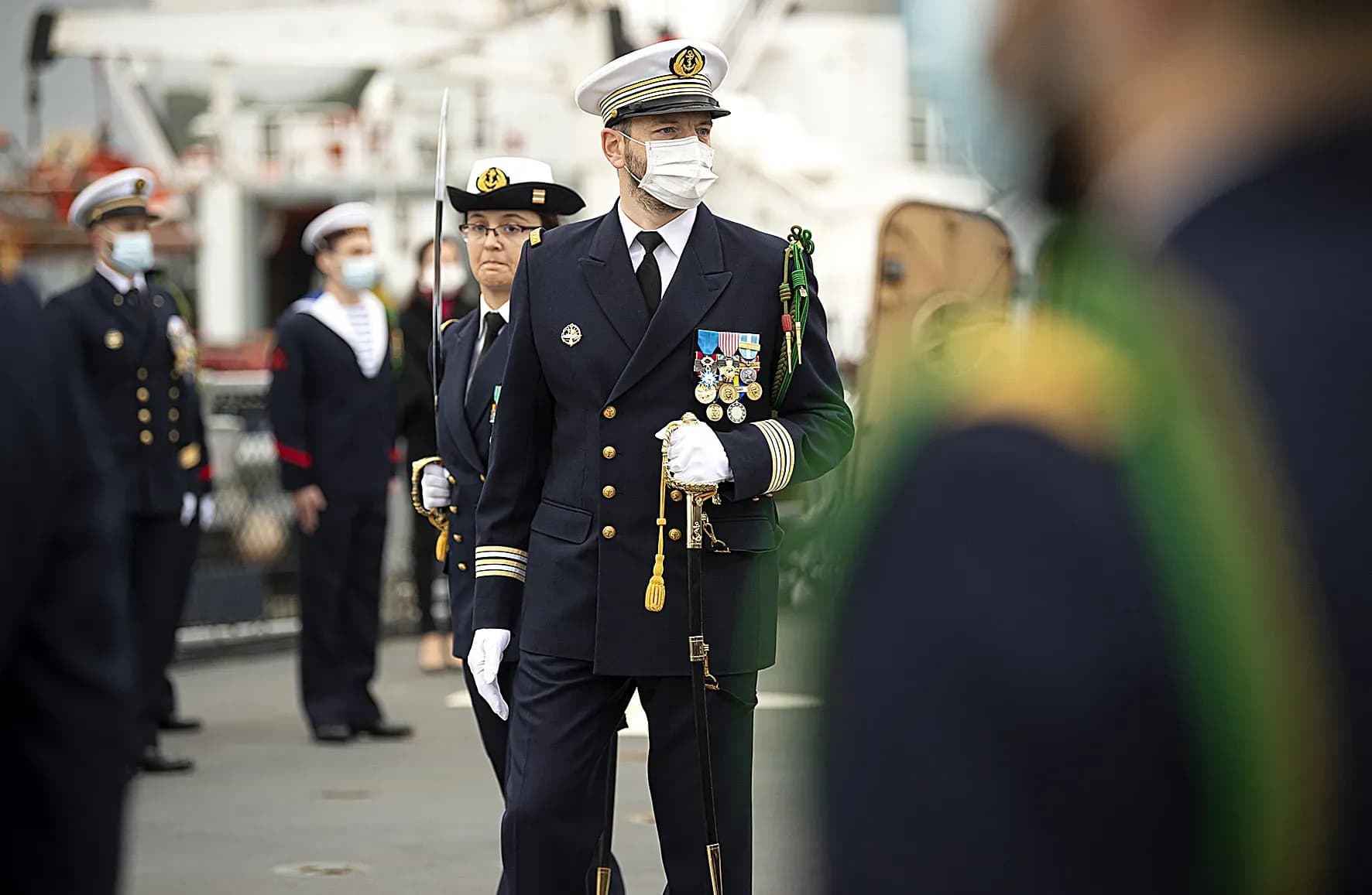 Jean-Bertrand Guyon, commandant de la frégate La Fayette Aconit