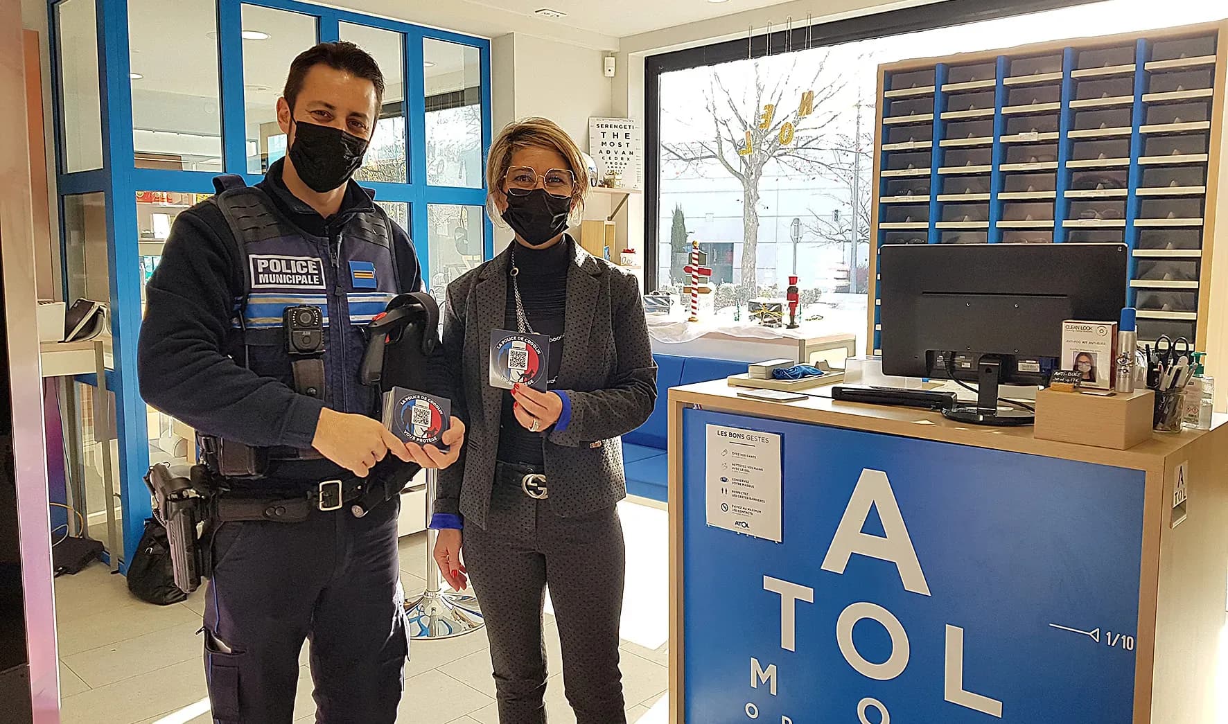 Trois agents de la police municipale félicités
