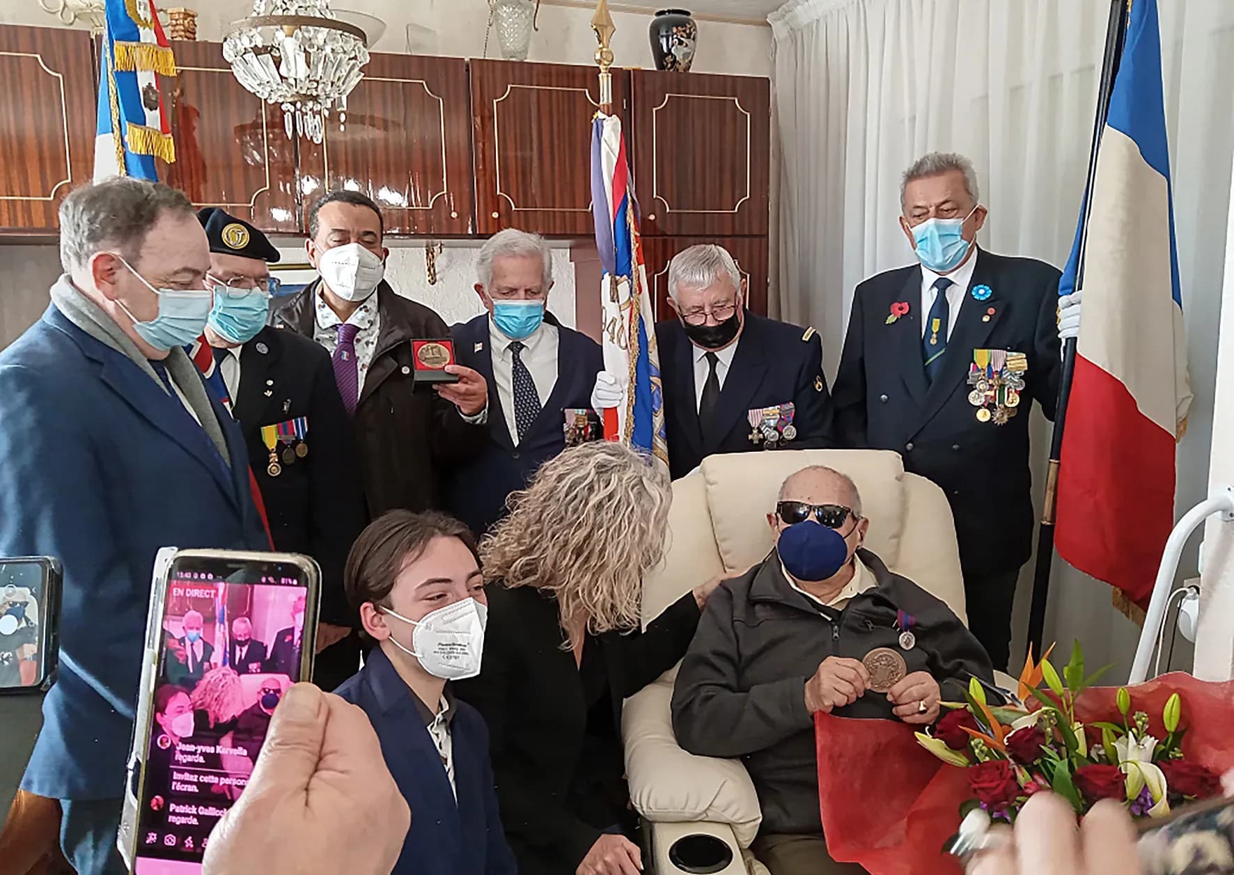 Charles Allal, héros de la 2ème guerre mondiale, a fêté ses 100 ans