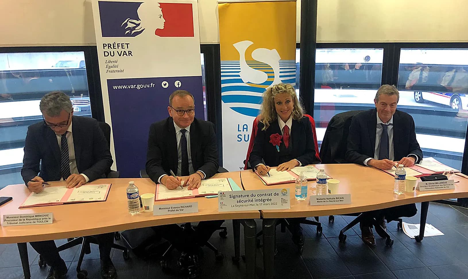 Un contrat de sécurité intégrée signé avec l’État