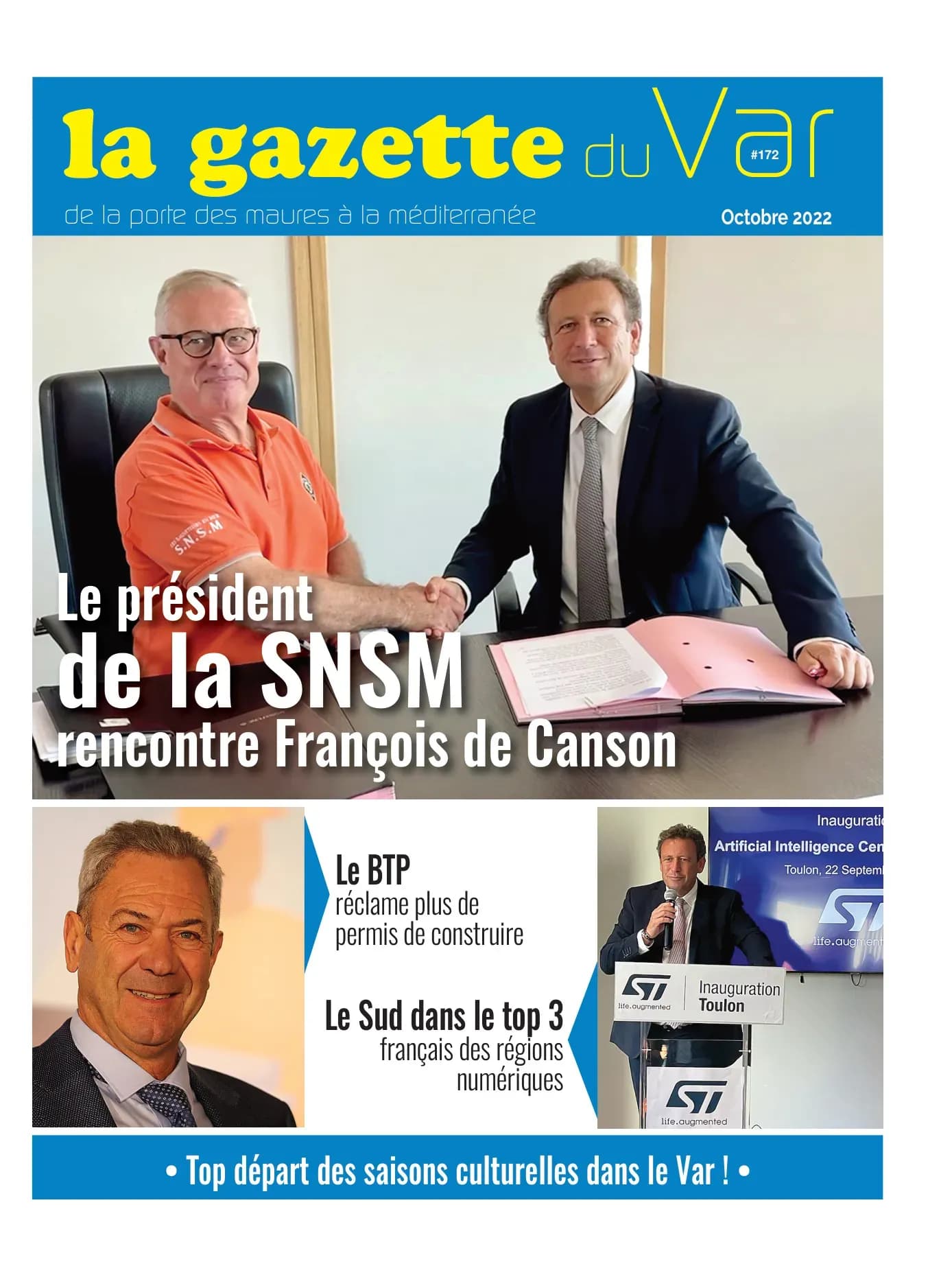 Couverture N°172 — La Gazette du Var