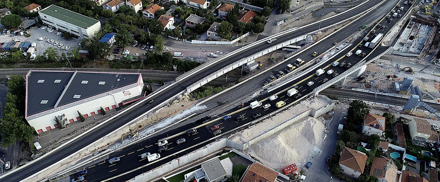 Un nouveau pont à 3 voies à Sainte-Musse