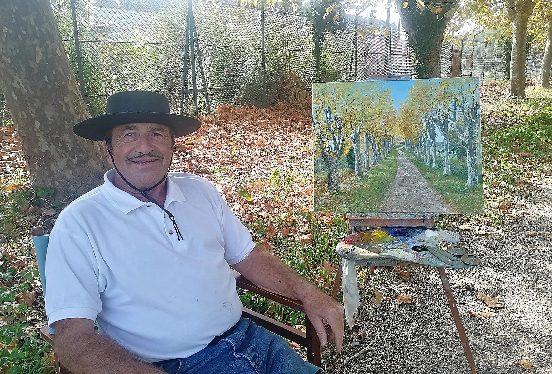 Robert Semelle, le peintre des 4 saisons