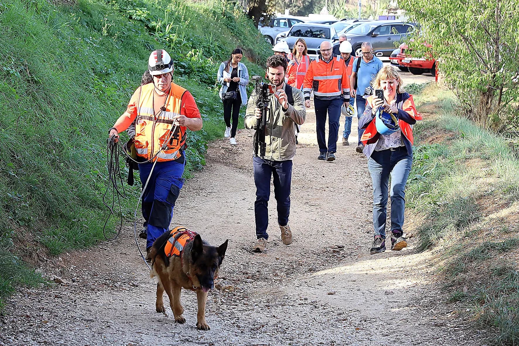 Des chiens pour détecter des fuites d’eau sur le réseau !