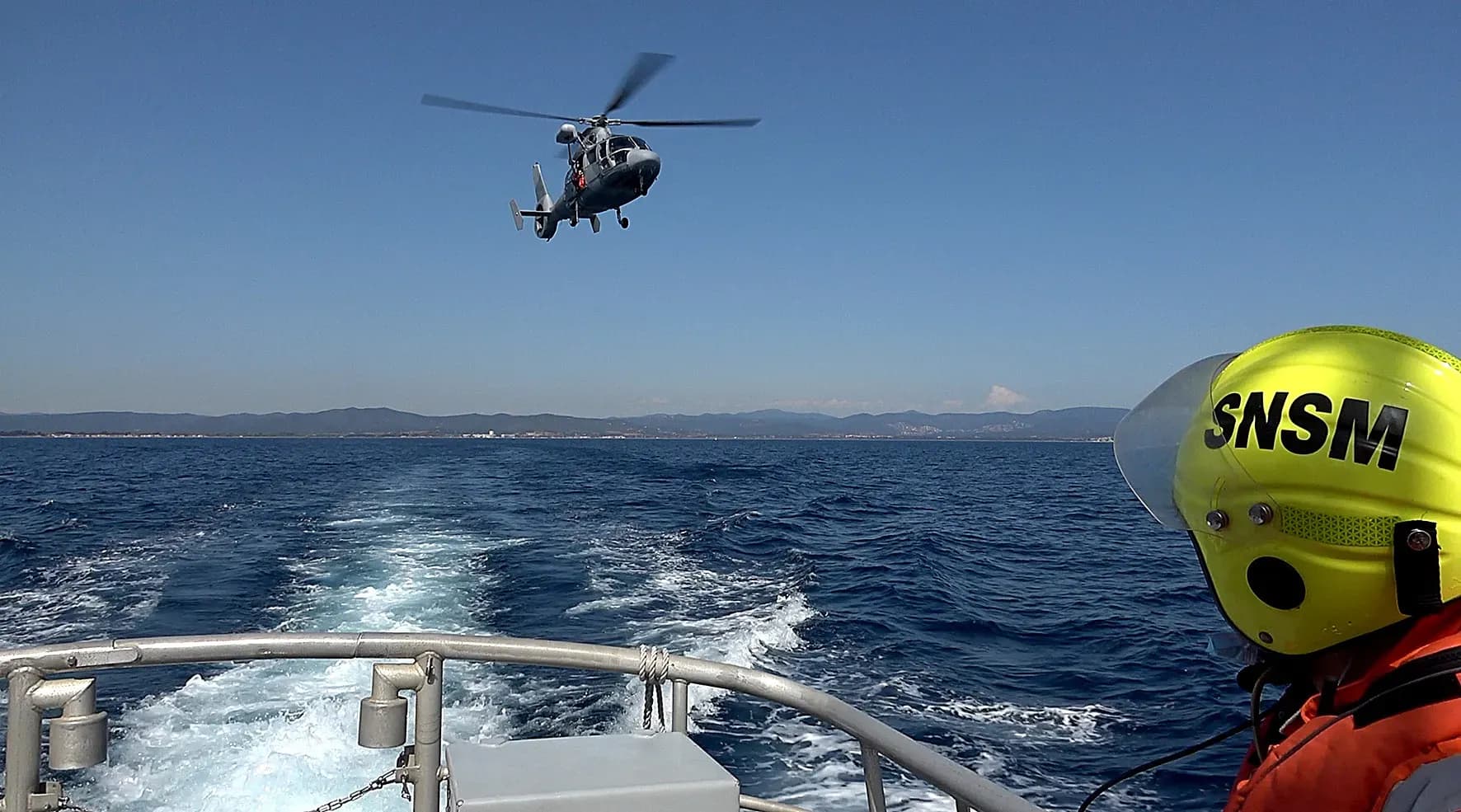14 Sauveteurs en Mer en formation