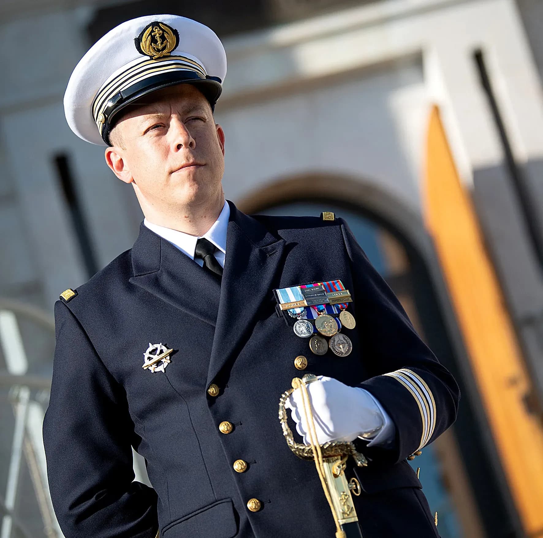 Prise de commandement du capitaine de frégate (CF) Hubert Gérard