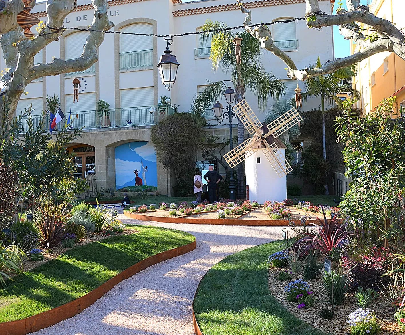 Un jardin éphémère au cœur de la ville