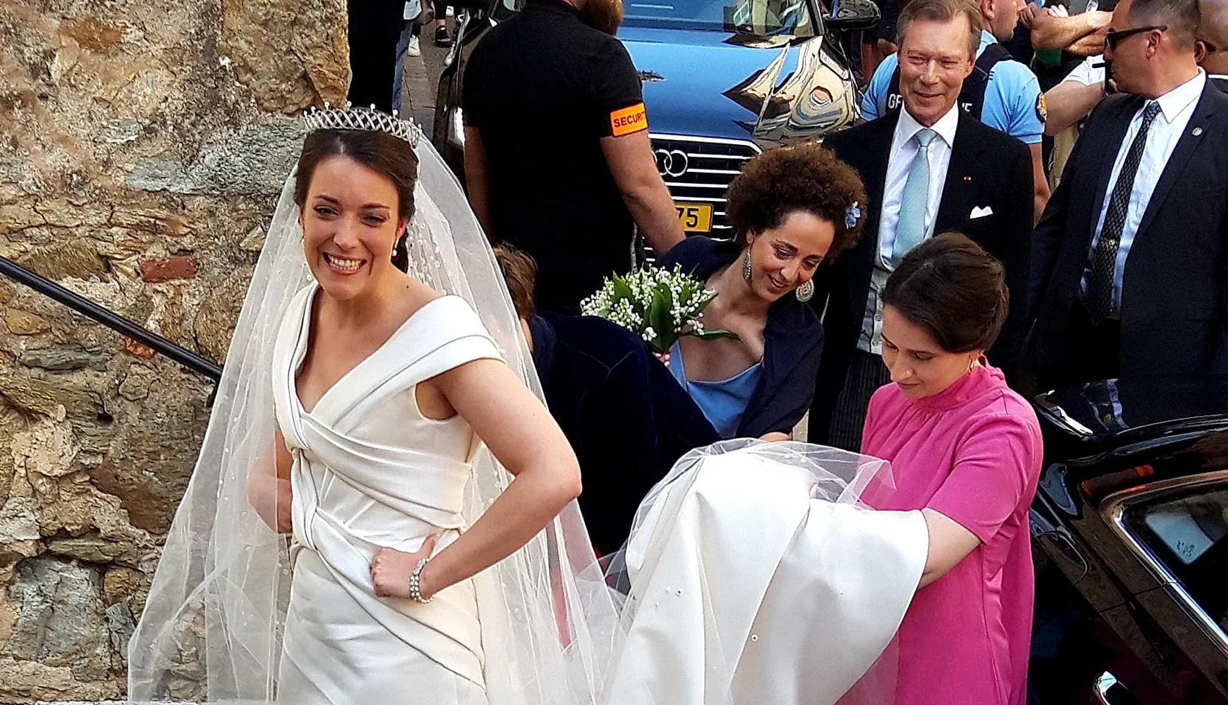 Mariage romantique pour la princesse Alexandra de Luxembourg