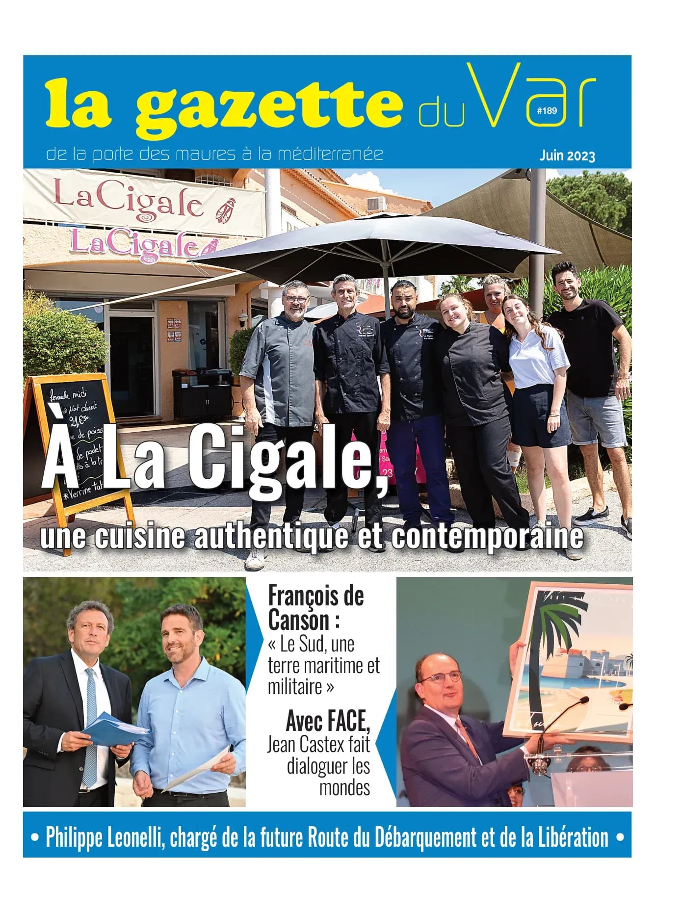 Couverture N°189 — La Gazette du Var