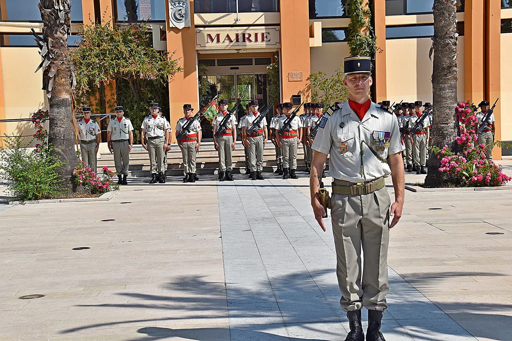 Le capitaine Nicolas F., nouveau commandant de la BCT7