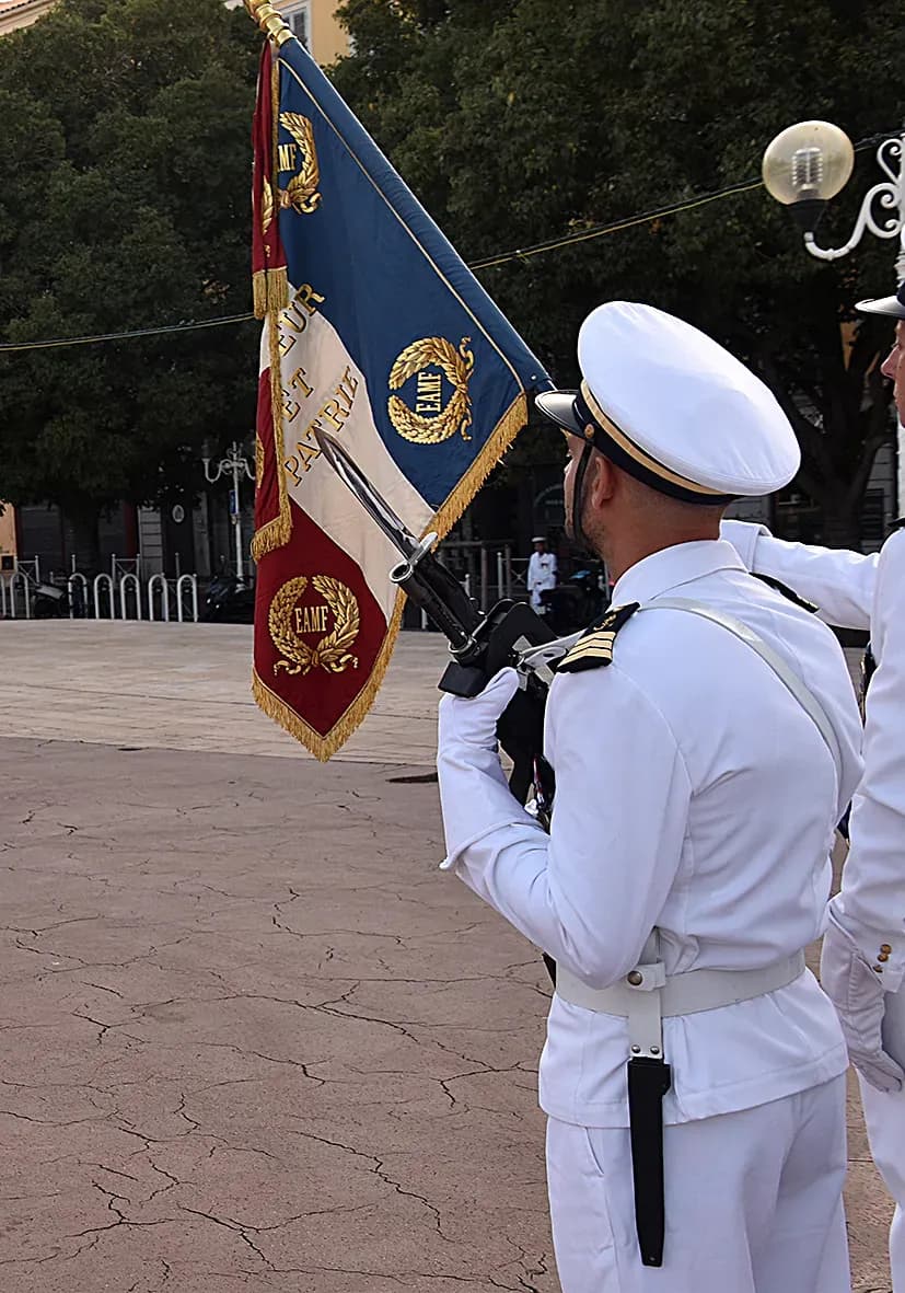 La Marine commémore la bataille de Chesapeake