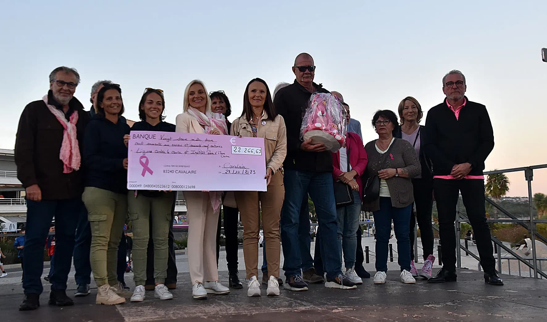 22 266,69€ récoltés pour la lutte contre le cancer du sein