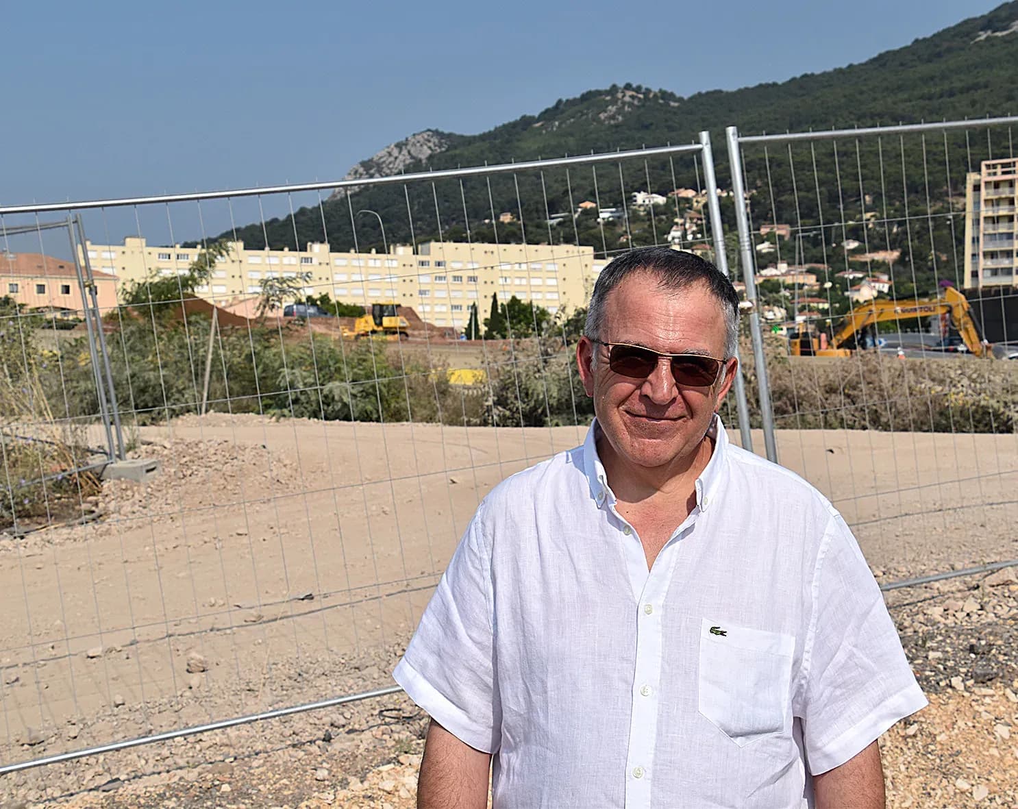 Le point sur l'avancement des travaux avec Salvador Nunez, directeur de la maîtrise d'ouvrage…