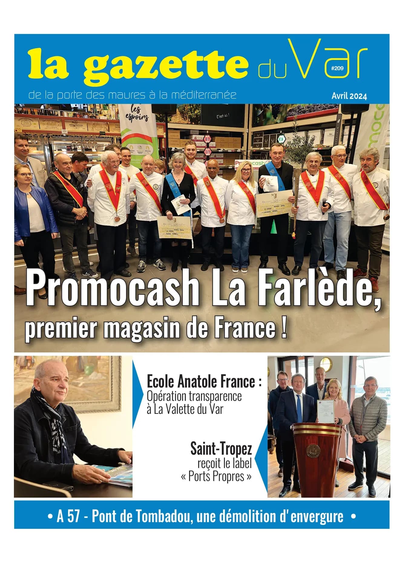 Couverture N°209 — La Gazette du Var