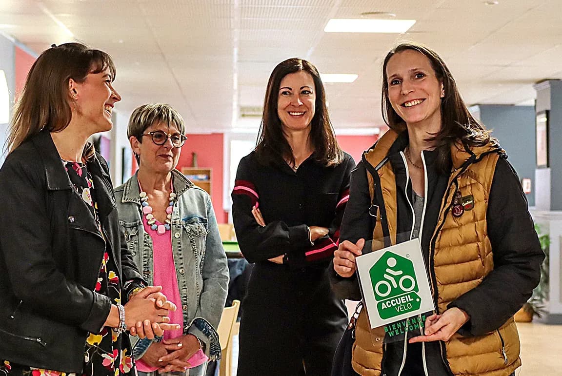 11 établissements ont décroché la marque Accueil Vélo