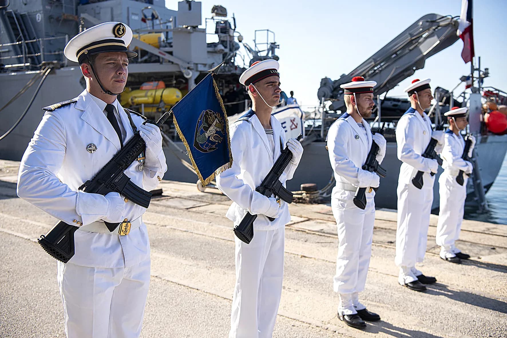 Pierre-Henri Fichot, commandant du Chasseur de mines tripartite (CMT) Lyre