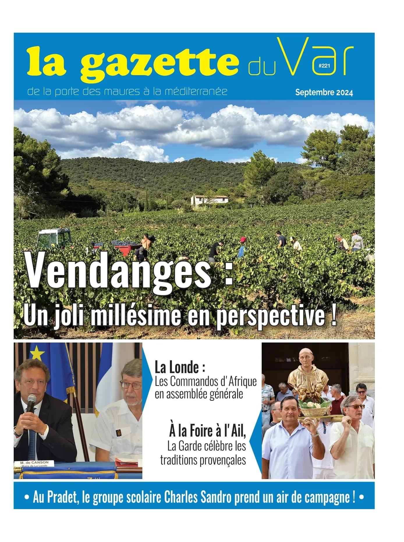 Couverture N°221 — La Gazette du Var