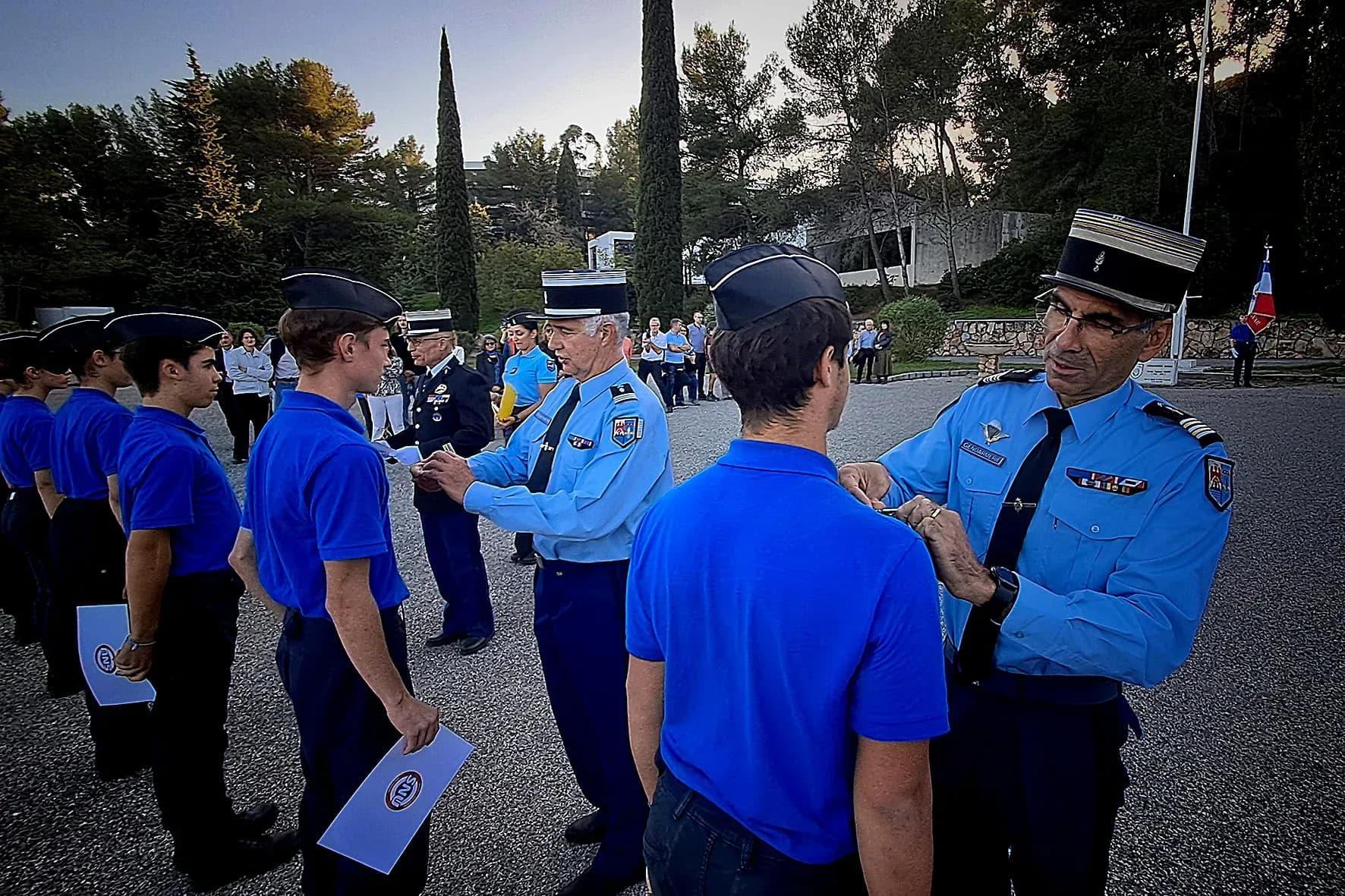 Fin de stage pour les Cadets de la gendarmerie du Var
