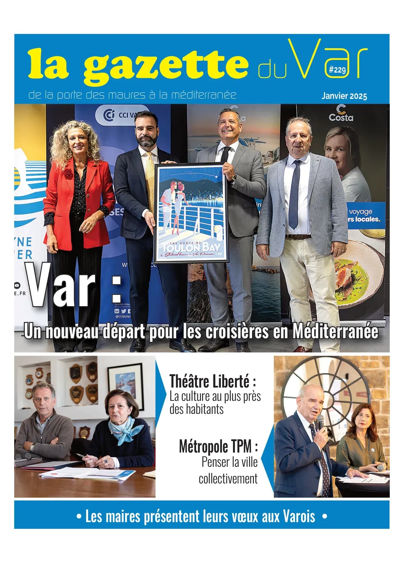 Couverture N°229 — La Gazette du Var