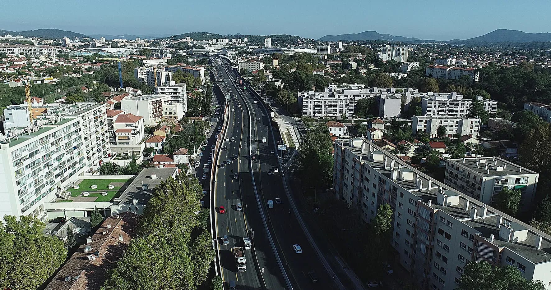 Après la fin des travaux, l'A57 pourrait rester à 70 km/h