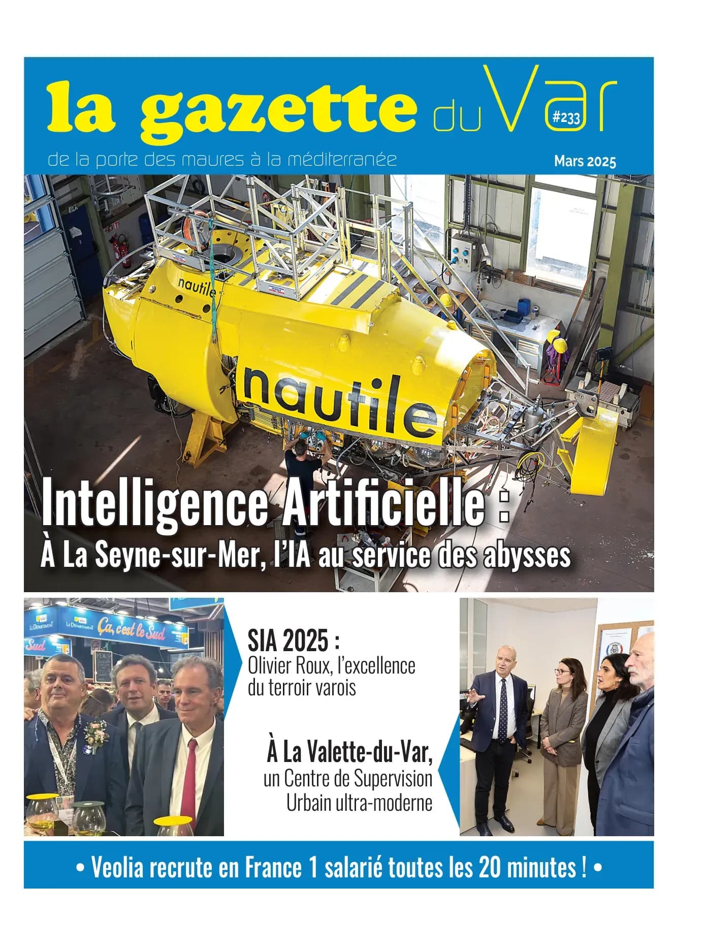 Couverture N°233 — La Gazette du Var
