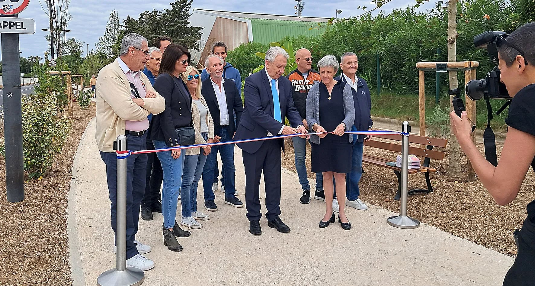 Voies arborées et coulée verte pour des déplacements sécurisés