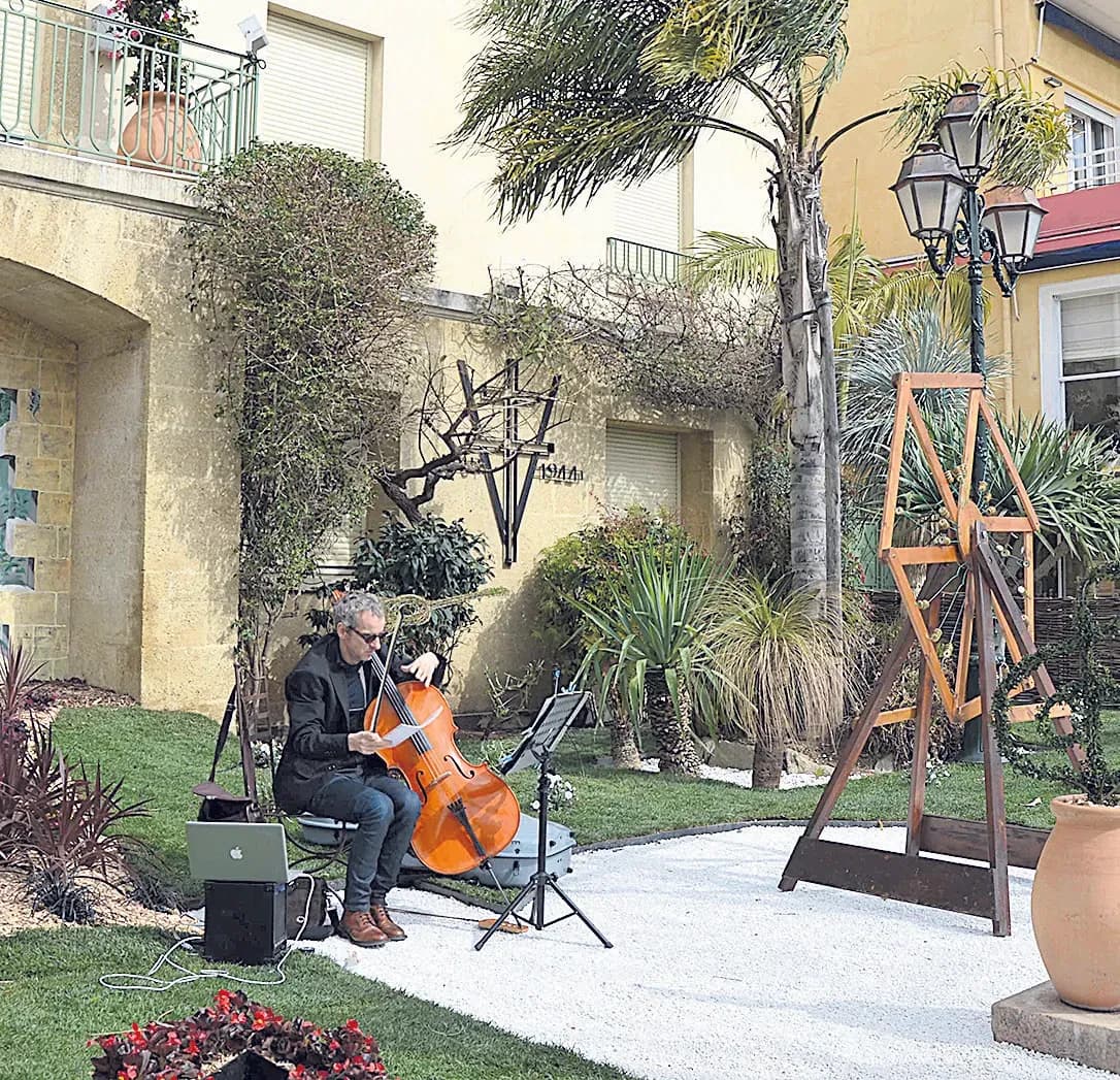 Belle note pour un jardin éphémère