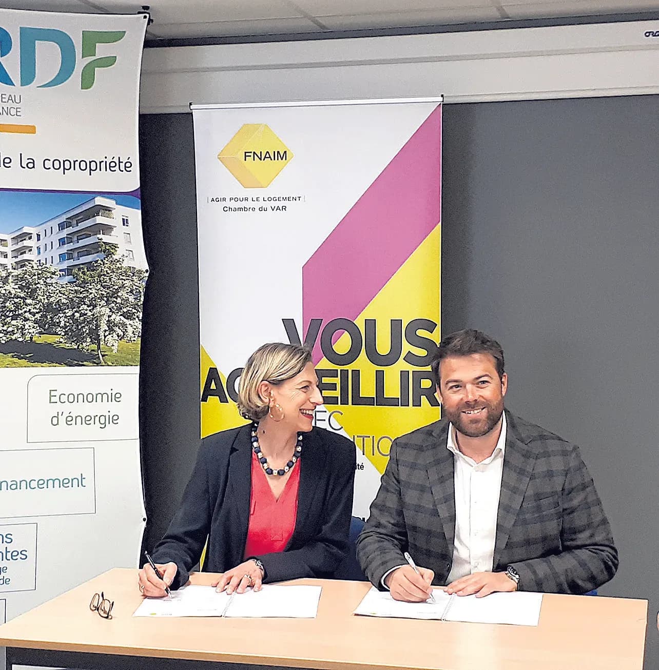 La FNAIM du Var s’engage avec GRDF