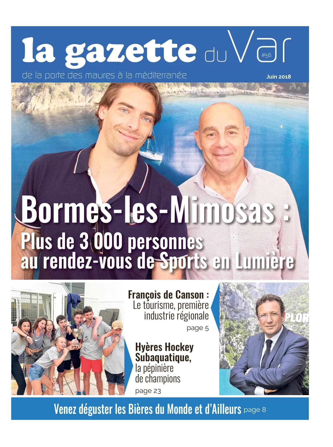 Couverture N°56 — La Gazette du Var
